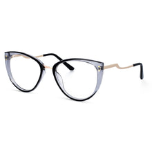 Load image into Gallery viewer, 51064 Plastic Titanium Cat Eye Anti Blue Light Glasses Frames Men Women TR90 Computer Eyeglasses