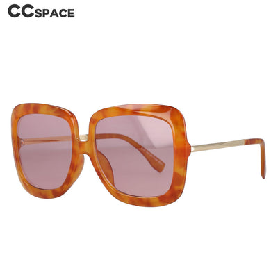 51084 Oversized Square Sunglasses Goggle Men Women Shades UV400 Vintage Glasses