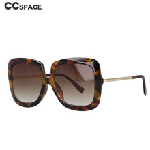Load image into Gallery viewer, 51084 Oversized Square Sunglasses Goggle Men Women Shades UV400 Vintage Glasses