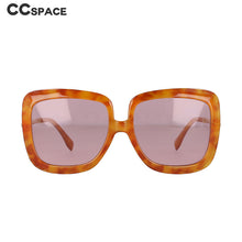 Load image into Gallery viewer, 51084 Oversized Square Sunglasses Goggle Men Women Shades UV400 Vintage Glasses