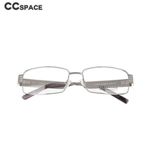 Load image into Gallery viewer, 51087 Retro Square Men Metal Optical Glasses Frames Computer Eyeglasses