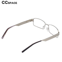 Load image into Gallery viewer, 51087 Retro Square Men Metal Optical Glasses Frames Computer Eyeglasses