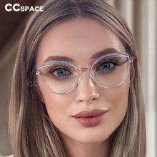 Load image into Gallery viewer, 51092 Cat Eye Anti Blue Light Metal Optical Glasses Frames Women Computer Glasses