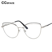 Load image into Gallery viewer, 51092 Cat Eye Anti Blue Light Metal Optical Glasses Frames Women Computer Glasses