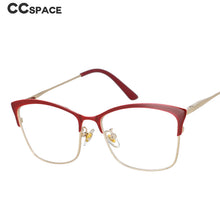 Load image into Gallery viewer, 51097 For Ladies Anti Blue Light Optical Glasses Frames Spring Leg Cat Eye Women TR90 Computer Eyeglasses