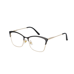 51097 For Ladies Anti Blue Light Optical Glasses Frames Spring Leg Cat Eye Women TR90 Computer Eyeglasses