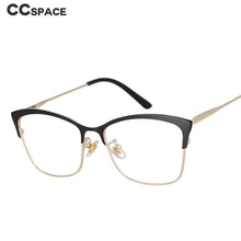 Load image into Gallery viewer, 51097 For Ladies Anti Blue Light Optical Glasses Frames Spring Leg Cat Eye Women TR90 Computer Eyeglasses
