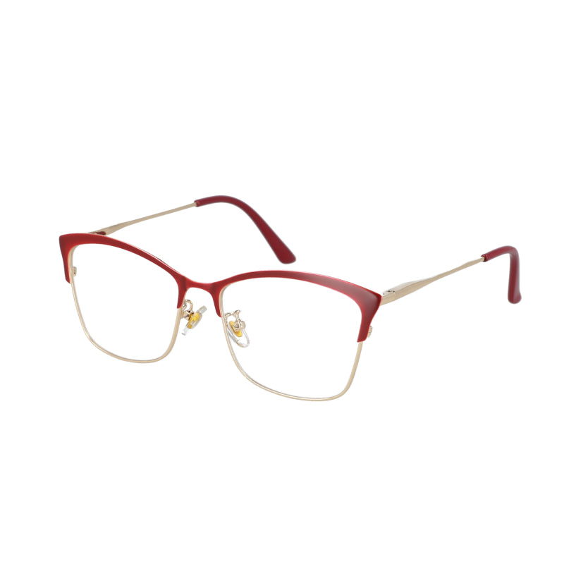 51097 For Ladies Anti Blue Light Optical Glasses Frames Spring Leg Cat Eye Women TR90 Computer Eyeglasses