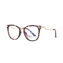 Load image into Gallery viewer, 51099 TR90  Anti Blue Light Optical Glasses Frames Spring Leg Women Computer Eyeglasses