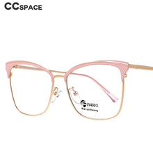 Load image into Gallery viewer, 51100 Square Anti Blue Light Eyebrow Metal Optical Glasses Frames Men Women Computer Eyeglasses