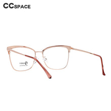 Load image into Gallery viewer, 51100 Square Anti Blue Light Eyebrow Metal Optical Glasses Frames Men Women Computer Eyeglasses