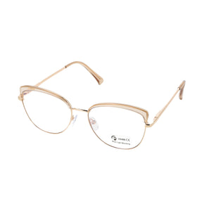 51107 Sopracciglio Cat Eye Anti Luce Blu Montature per occhiali Ottici Gamba a Molla Donna TR90 Occhiali da vista per computer 