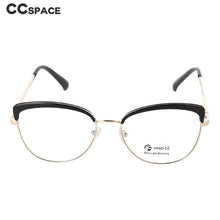 Carica l&#39;immagine nel visualizzatore di Gallery, 51107 Sopracciglio Cat Eye Anti Luce Blu Montature per occhiali Ottici Gamba a Molla Donna TR90 Occhiali da vista per computer 