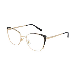 51112 Women Cat Eye Metal Anti Blue Light Optical Glasses Frames Spring Leg Computer Eyeglasses