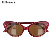 Load image into Gallery viewer, 53001S Cat Eye Rivet Sunglasses Retro Thick Frame UV400 Driving Outdoors Travel