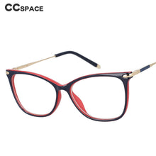Load image into Gallery viewer, 53010 Cat Eye square Anti Blue Light Optical Glasses Frames Spring Leg Women TR90 Computer Eyeglasses