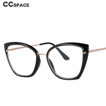Load image into Gallery viewer, 53012 Anti Blue Light  Cat Eye Glasses Frames Women TR90 Computer Eyeglasses