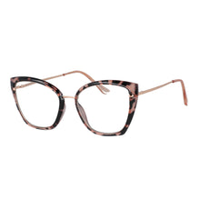 Load image into Gallery viewer, 53012 Anti Blue Light  Cat Eye Glasses Frames Women TR90 Computer Eyeglasses