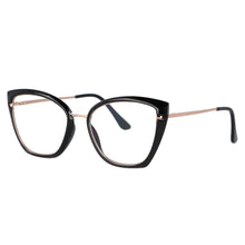 Load image into Gallery viewer, 53012 Anti Blue Light  Cat Eye Glasses Frames Women TR90 Computer Eyeglasses