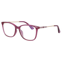 Carica l&#39;immagine nel visualizzatore di Gallery, 53013 Cat Eye Anti Blue Light Glasses Frames Stripe Leg Women TR90 Computer Eyeglasses