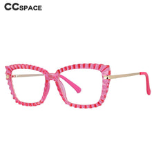 Carica l&#39;immagine nel visualizzatore di Gallery, 53014 TR90 Cat Eye Donna Montature per occhiali da vista anti luce blu Occhiali da vista per computer con gamba a molla con taglio in cristallo 