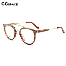 Load image into Gallery viewer, 53015 Round Acetate Optical Glasses Frame Men Women Computer Glasses