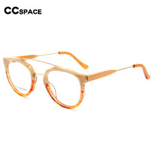 Load image into Gallery viewer, 53015 Round Acetate Optical Glasses Frame Men Women Computer Glasses