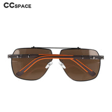 Load image into Gallery viewer, 53024 Retro Big Frame Pilot Polarized Sunglasses Men Drive A Car Spring Leg Shades UV400 Vintage Glasses