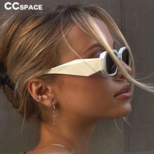 Load image into Gallery viewer, 53025 Cat Eye Retro Sunglasses Women Eyeglasses Lady  Sun Glasses Vintage Mirror Uv400