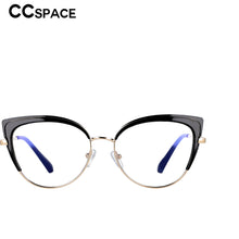 Carica l&#39;immagine nel visualizzatore di Gallery, 53042E Cat Eye Anti Blue Light Glasses Frames Spring Leg Women TR90 Computer Eyeglasses