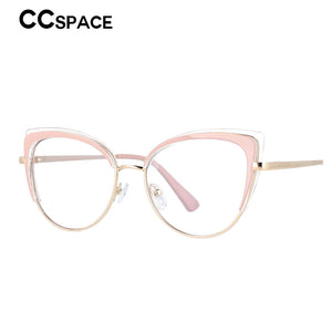 53042E Cat Eye Anti Blue Light Glasses Frames Spring Leg Women TR90 Computer Eyeglasses