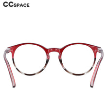 Load image into Gallery viewer, 53043 Anti Blue Light Glasses Frames Round Cat Eye Women Tr90 Computer Eyeglasses