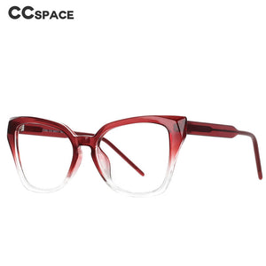 53070 Occhiali da vista da donna con montatura grande anti luce blu, gamba a molla, occhiali da vista per computer 