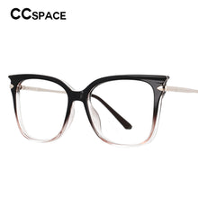 Carica l&#39;immagine nel visualizzatore di Gallery, 53077 Ladies Anti Blue Light Glasses Frames Gradient Frame Spring Leg Cat Eye Women Tr90 Computer Eyeglasses