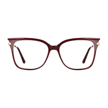 Carica l&#39;immagine nel visualizzatore di Gallery, 53077 Ladies Anti Blue Light Glasses Frames Gradient Frame Spring Leg Cat Eye Women Tr90 Computer Eyeglasses