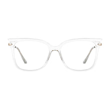 Carica l&#39;immagine nel visualizzatore di Gallery, 53077 Ladies Anti Blue Light Glasses Frames Gradient Frame Spring Leg Cat Eye Women Tr90 Computer Eyeglasses