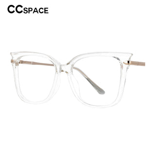 53077 Ladies Anti Blue Light Glasses Frames Gradient Frame Spring Leg Cat Eye Women Tr90 Computer Eyeglasses