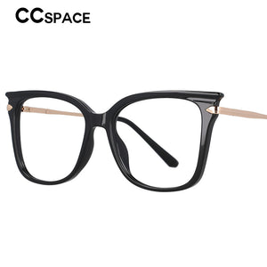 53077 Ladies Anti Blue Light Glasses Frames Gradient Frame Spring Leg Cat Eye Women Tr90 Computer Eyeglasses