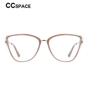 53078 Cat Eye Montature per occhiali anti luce blu Occhiali da vista da donna con gamba a molla 