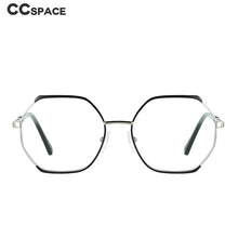 Load image into Gallery viewer, 53083 Anti Blue Light Polygon Metal Optical Glasses Frames Women Computer Eyeglasses