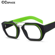 Load image into Gallery viewer, 53095 Retro Punk Anti Blue Light Glasses Frames Men Women Computer Eyeglasses