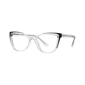 53103 TR90 Cat Eye Anti Blue Light Optical Glasses Frames Spring Leg Women Computer Eyeglasses