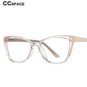 53103 TR90 Cat Eye Anti Blue Light Optical Glasses Frames Spring Leg Women Computer Eyeglasses