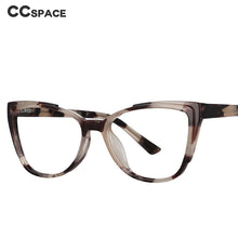 Carica l&#39;immagine nel visualizzatore di Gallery, 53103 TR90 Cat Eye Anti Blue Light Optical Glasses Frames Spring Leg Women Computer Eyeglasses