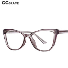 Carica l&#39;immagine nel visualizzatore di Gallery, 53103 TR90 Cat Eye Anti Blue Light Optical Glasses Frames Spring Leg Women Computer Eyeglasses