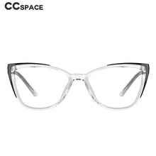 Carica l&#39;immagine nel visualizzatore di Gallery, 53103 TR90 Cat Eye Anti Blue Light Optical Glasses Frames Spring Leg Women Computer Eyeglasses