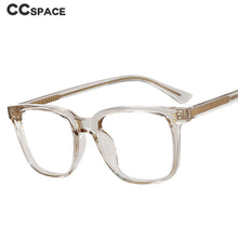 Load image into Gallery viewer, 53104 Plastic Titanium Optical Glasses Frames Rivet Square Anti Blue Men Women Computer Glasses