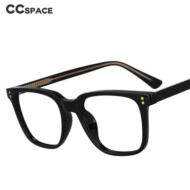 53104 Plastic Titanium Optical Glasses Frames Rivet Square Anti Blue Men Women Computer Glasses