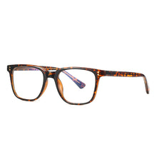 Load image into Gallery viewer, 53104 Plastic Titanium Optical Glasses Frames Rivet Square Anti Blue Men Women Computer Glasses