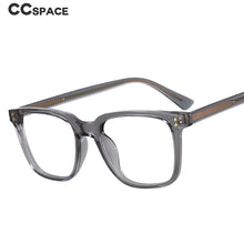 Load image into Gallery viewer, 53104 Plastic Titanium Optical Glasses Frames Rivet Square Anti Blue Men Women Computer Glasses